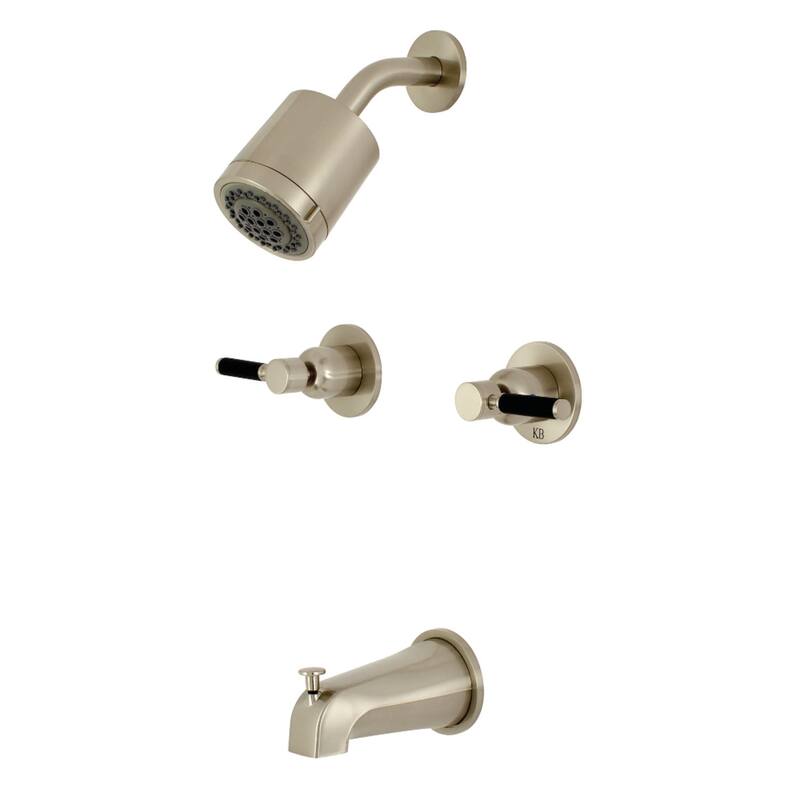 Kingston Brass Kaiser Tub and Shower Trim Package with 1.8 GPM Multi
