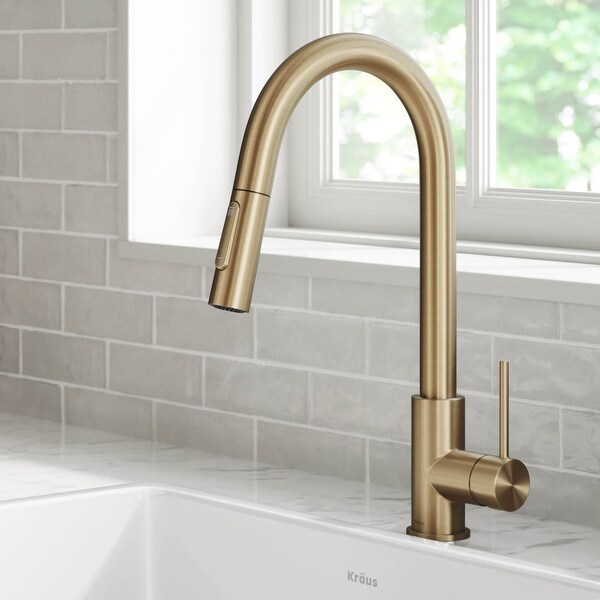 Kraus Oletto 2-Function 1-Handle 1-Hole Pulldown Kitchen Faucet. Opens flyout.