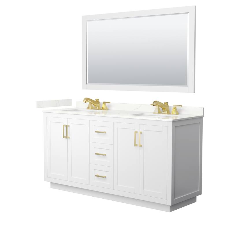 Wyndham Collection WCF292966D-QTZ-US3M58 Miranda 66" Free Standing