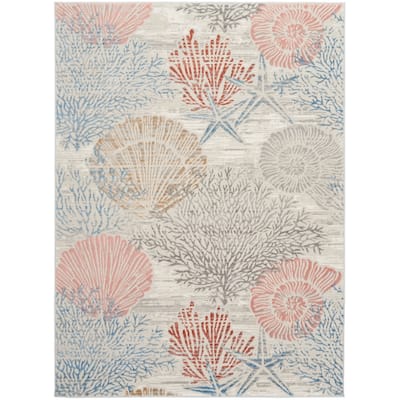 Nourison Seaside Indoor only Nature Area Rug