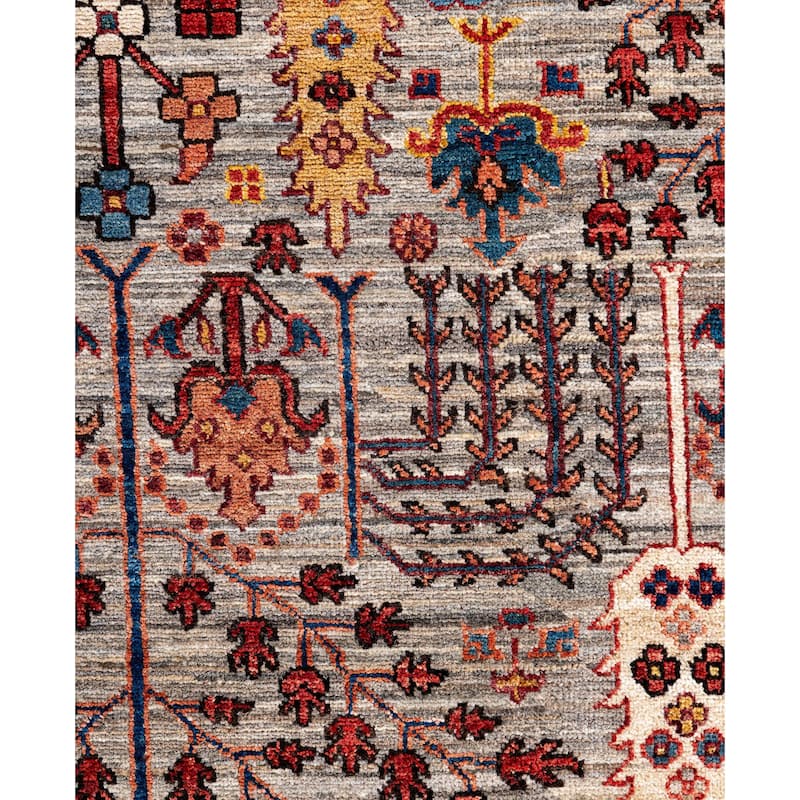 Serapi One-of-a-Kind Hand-Knotted Area Rug - Brown - 8' 9" x 11' 9"