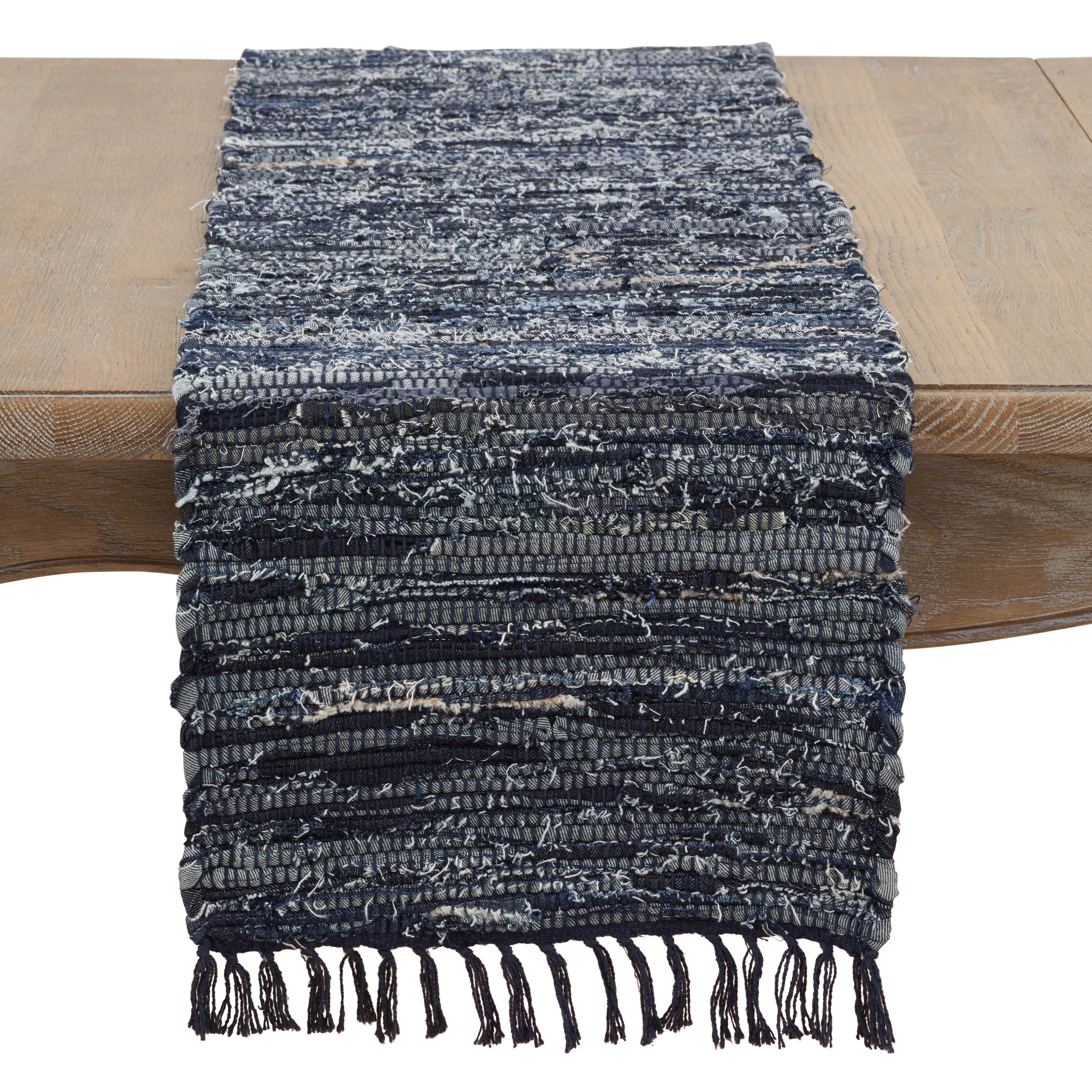 Denim Chindi Table Runner