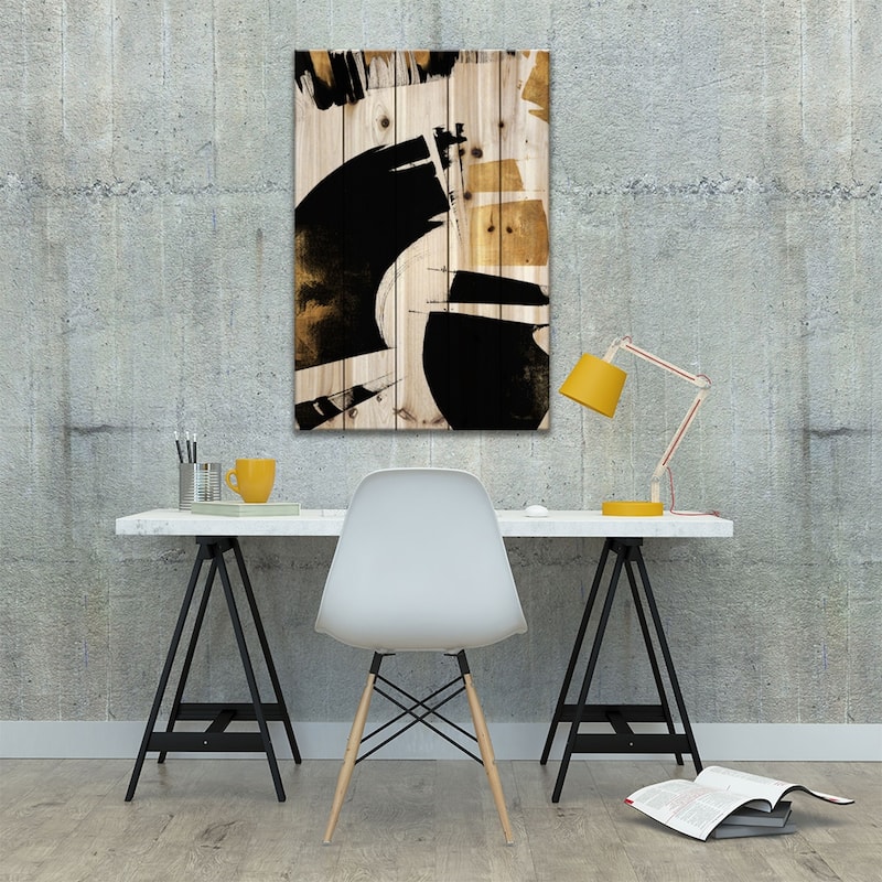 Art Deco I Print On Wood by PI Galerie - Multi-Color