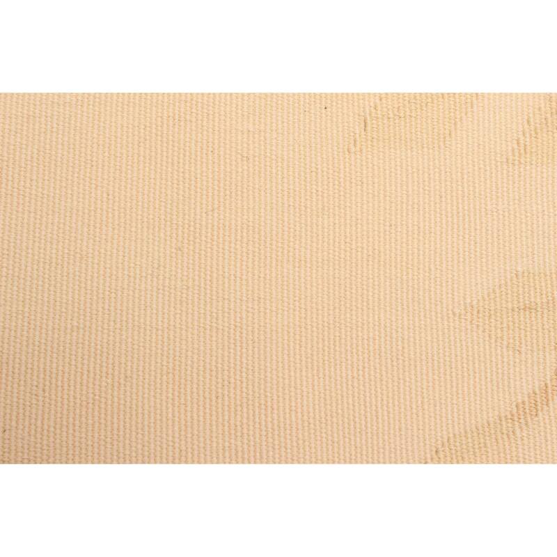 ECARPETGALLERY Flat-Weave Dynasty Beige Wool Tapestry Kilim - 9'9 x 13'1