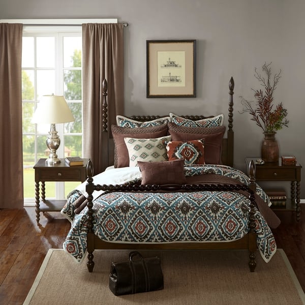 slide 2 of 16, Madison Park Signature Beckett Bed Morocco Brown - Queen