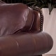 preview thumbnail 4 of 3, Brandon Distressed Whiskey Italian Leather Sofa and Chair