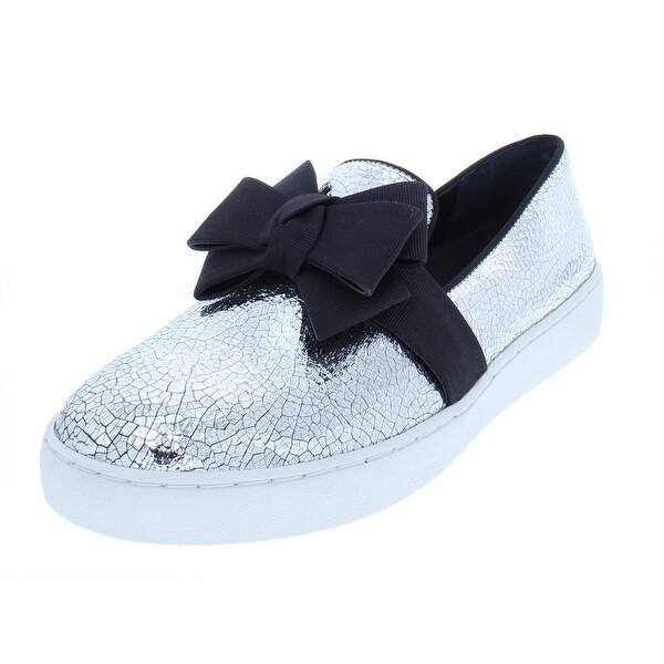 Shop Michael Kors Womens Val Casual Shoes Crackle Leather Free