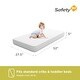 preview thumbnail 8 of 15, Safety 1st Cozy Snuggles Standard Firm Baby Crib & Toddler Bed Mattress, Waterproof and Stain Resistant Cover, White