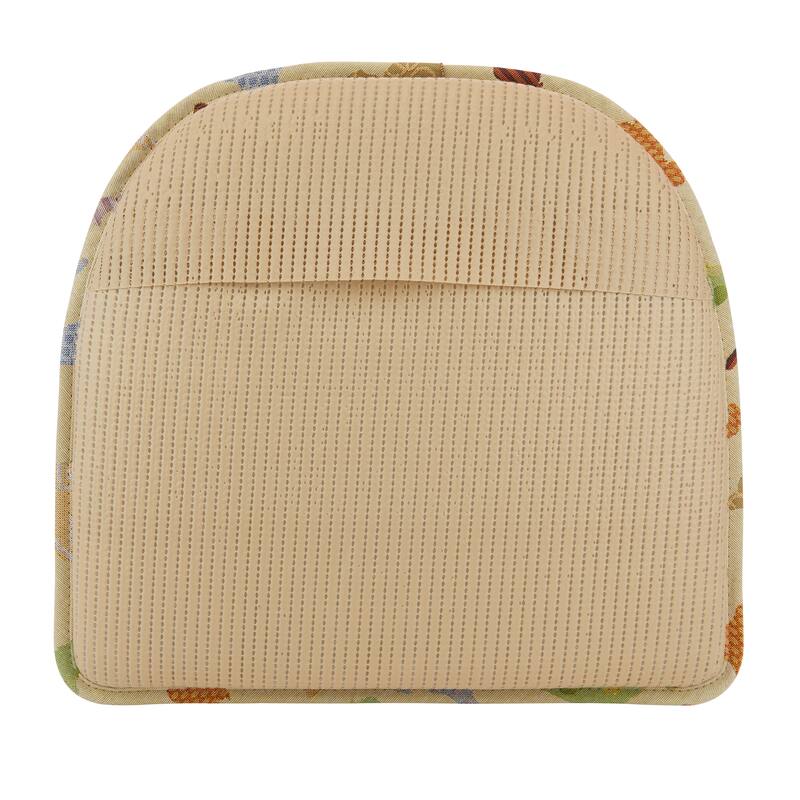 Klear Vu Raindrop The Gripper Non Slip Chair Cushions
