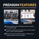 preview thumbnail 5 of 5, Matrix 54-in 7-in-1 Multi Combo Game Table, Glide Hockey, Foosball, Billiards Pool, Table Tennis, Chess, Checkers, Backgammon