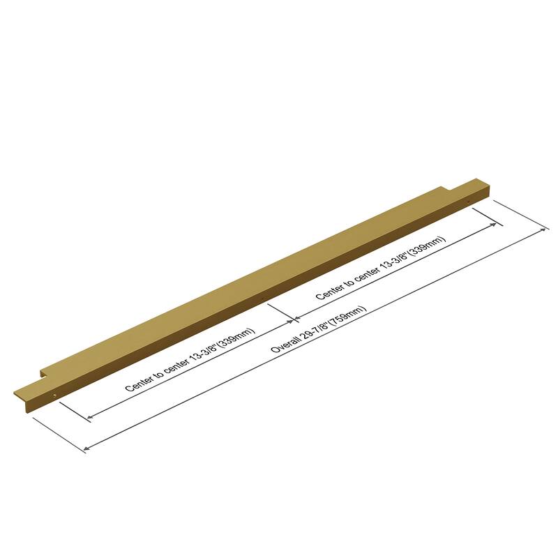 Dowell Series 3063 Handles (29.8", 13.375" CTC), 3 Pack