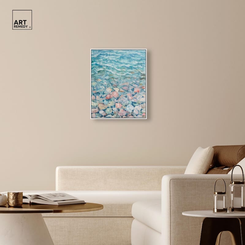 Turquoise Dream Canvas by Art Remedy