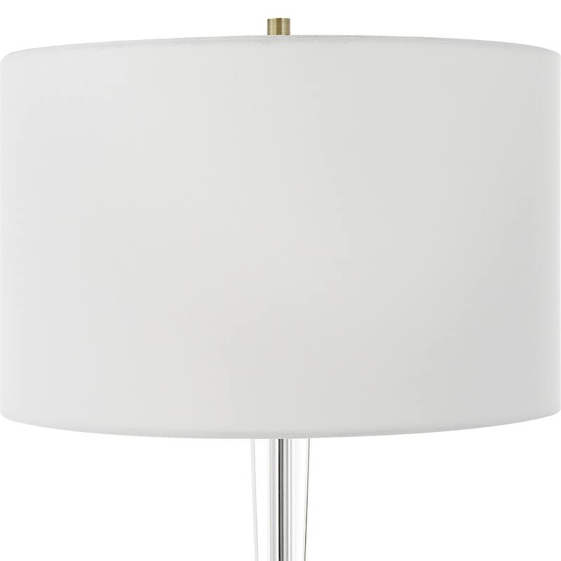 Uttermost Annily Crystal Table Lamp - 37"H,   Shade 11"H x 17"Dia
