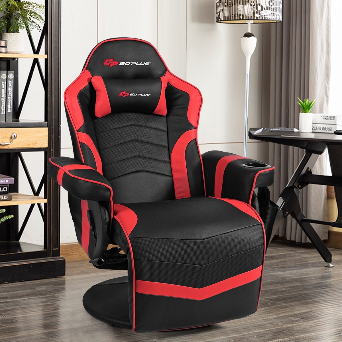 Goplus massage gaming best sale recliner