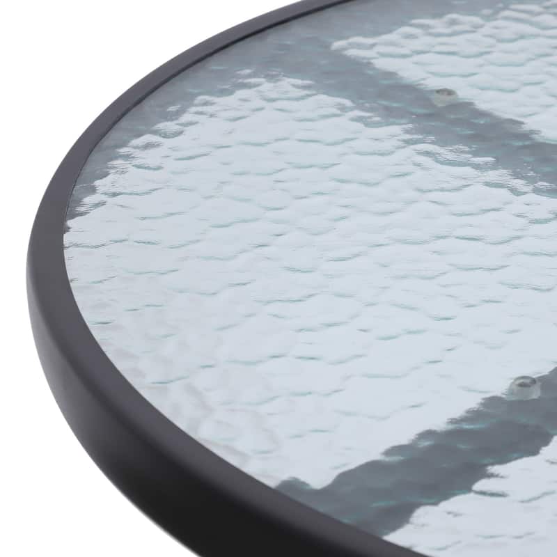 Santa Barbra 3-piece Outdoor Patio Pub Bistro Table and Chairs Set by Havenside Home