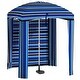 preview thumbnail 22 of 20, 5.8' x 5.8' Cabana Umbrella with Walls,Vents,Carry Bag,Beach Umbrella
