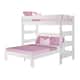 Max and Lily Farmhouse Twin over Queen L Shaped Bunk Bed
