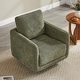 preview thumbnail 53 of 67, Spruce & Spring Rebecca Swivel Accent Chair Armchair with Back Cushion