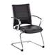 Option Metal Frame, Black Leather