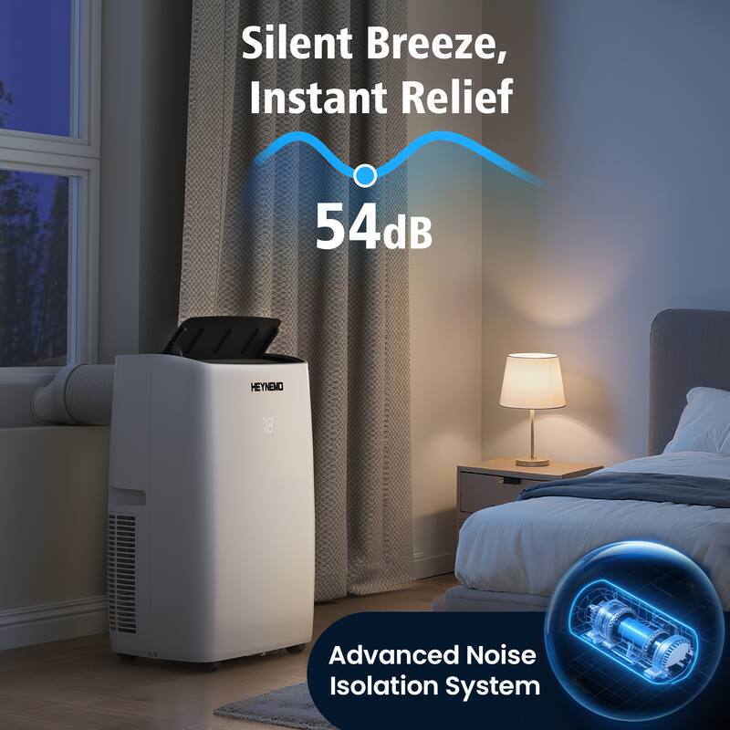 14,000 BTU 3-in-1 Portable Air Conditioner