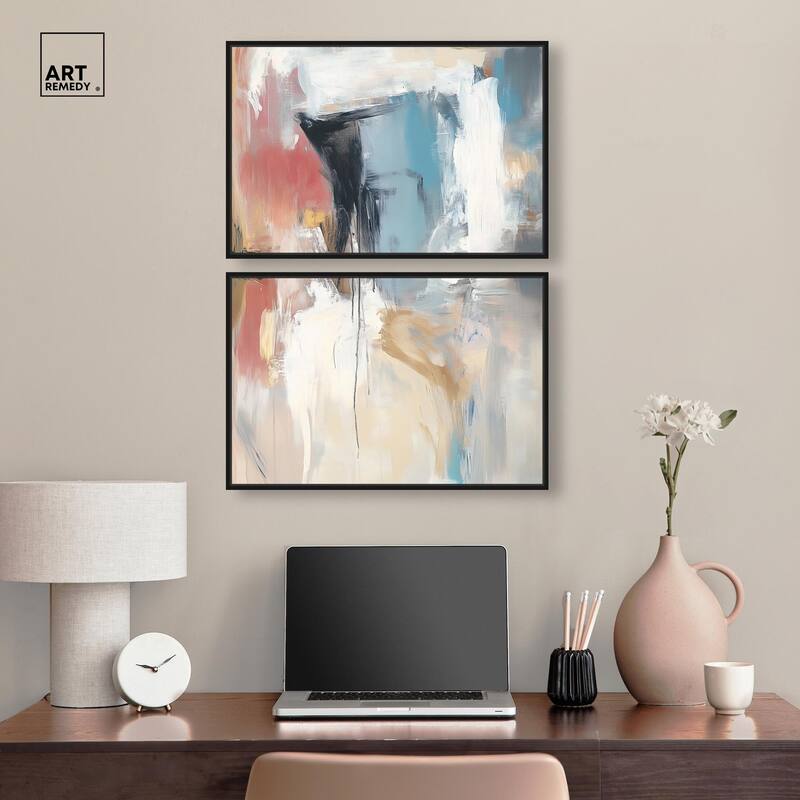 Sanctuary IV Canvas Set of 2 by Art Remedy