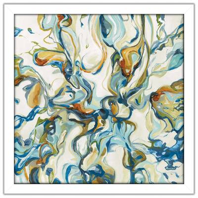 "Flowing Through IV" by Lisa Ridgers Print on Acrylic.