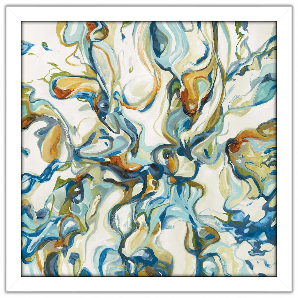"Flowing Through IV" by Lisa Ridgers Print on Acrylic.