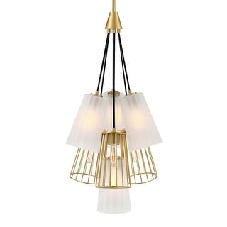 Designers Fountain D328M-7CH Liana 7 Light 18" Wide Chandelier