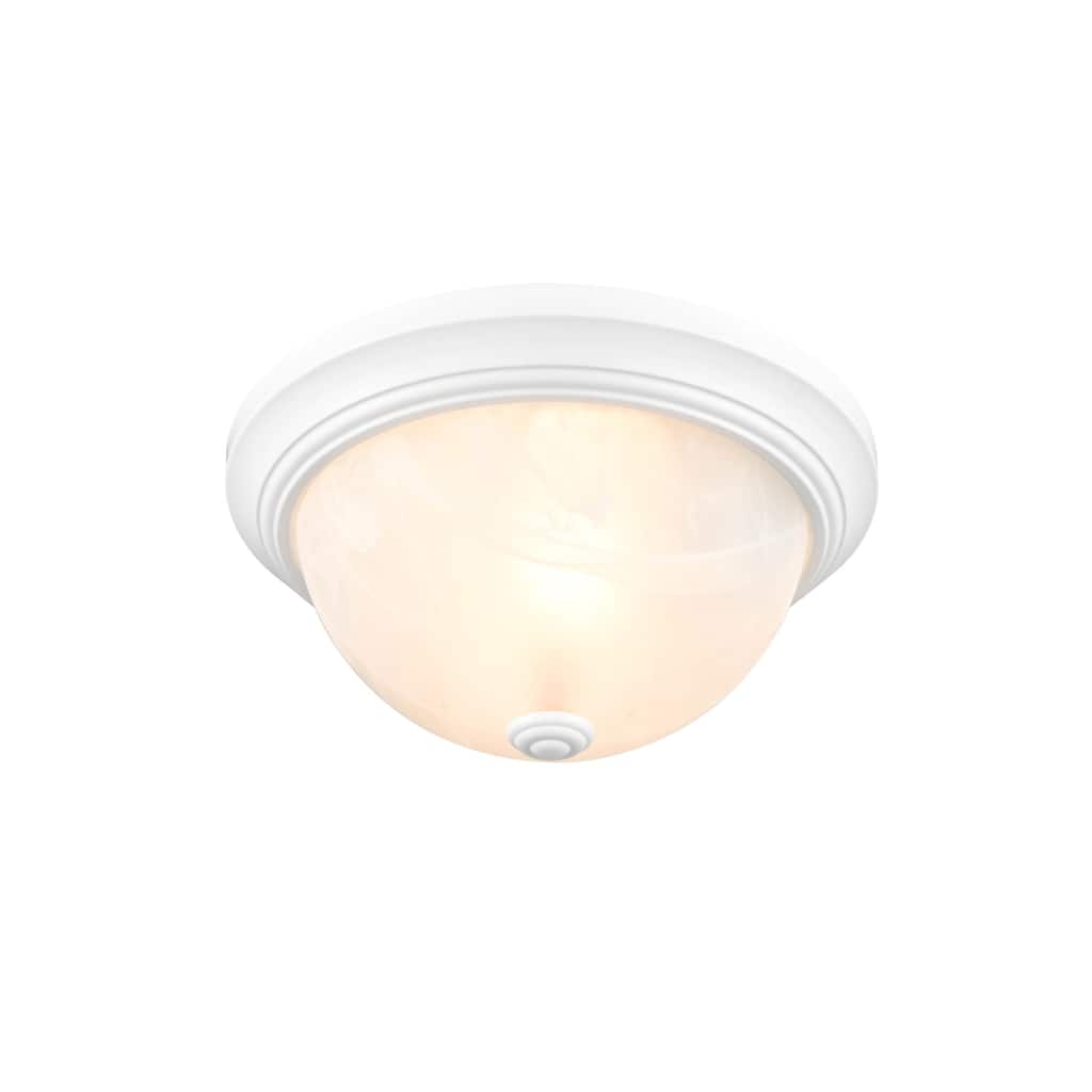 Millennium Lighting Metal 2 Light Flush Mount Ceiling Fixture in Multiple Finishes - N/A