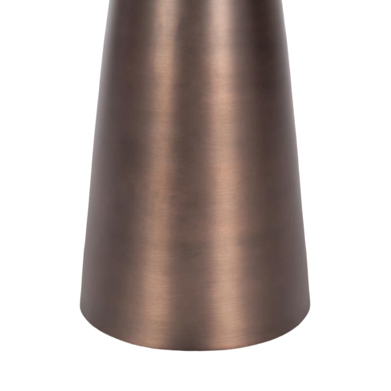 Kate and Laurel Steeves Metal Round Side Table - 13x13x23