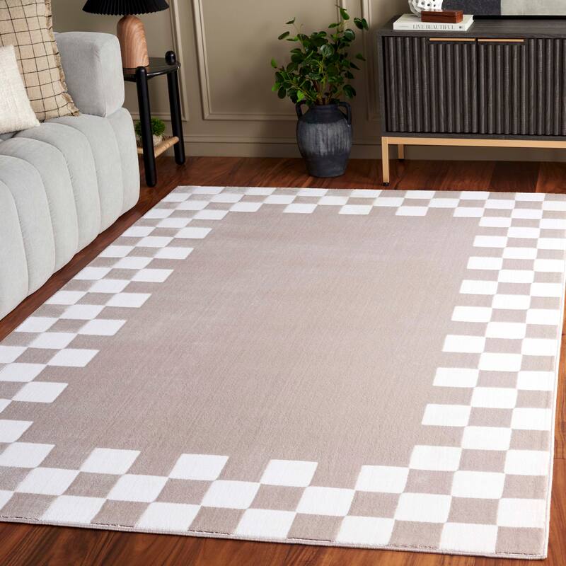 SAFAVIEH Groove Cheryl Modern & Contemporary Rug - 9' x 12' - Beige/Ivory