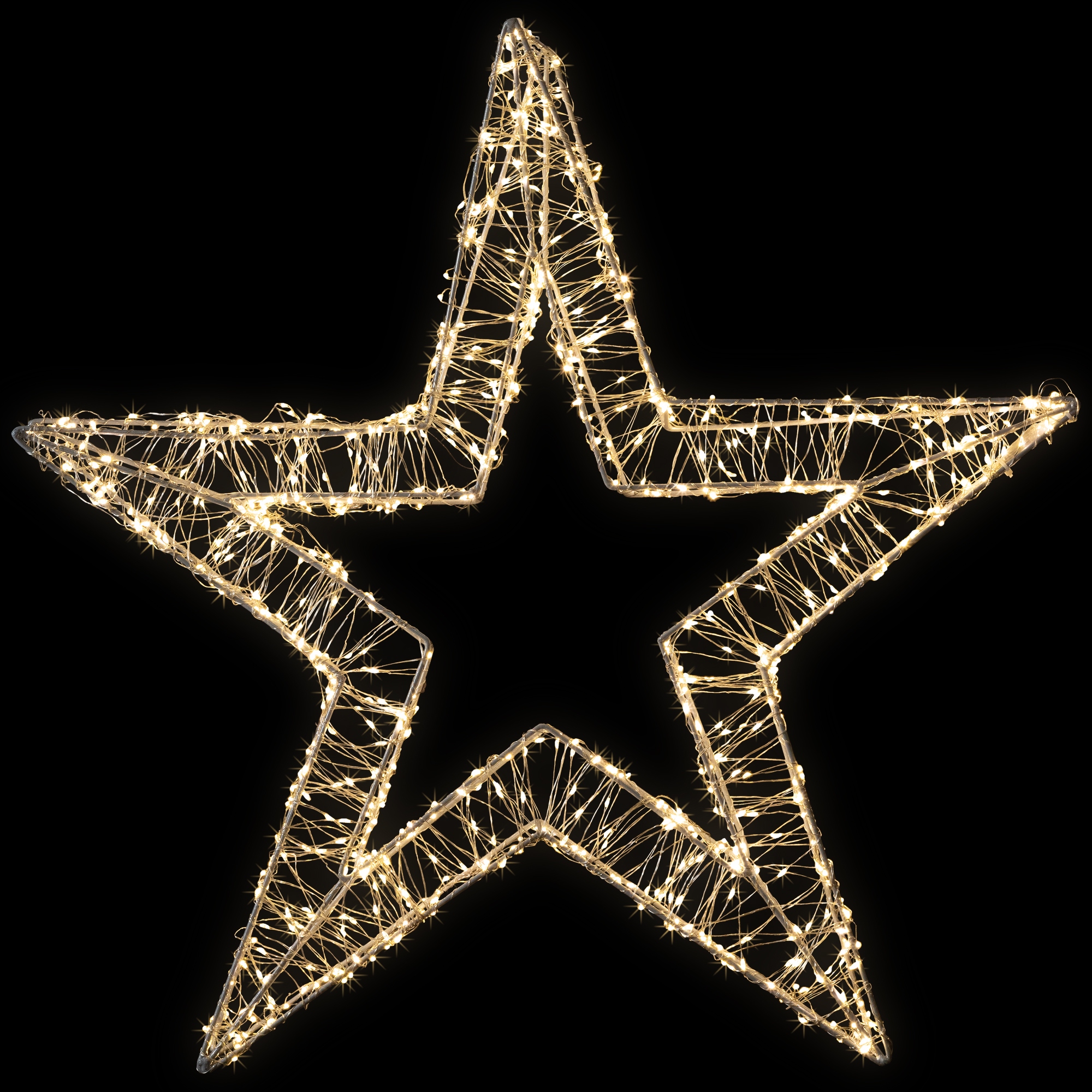 Outdoor lighted star on sale