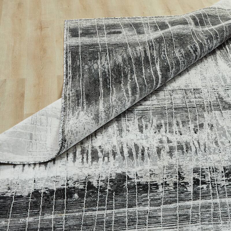 Radiant Horizon Abstract Area Rug