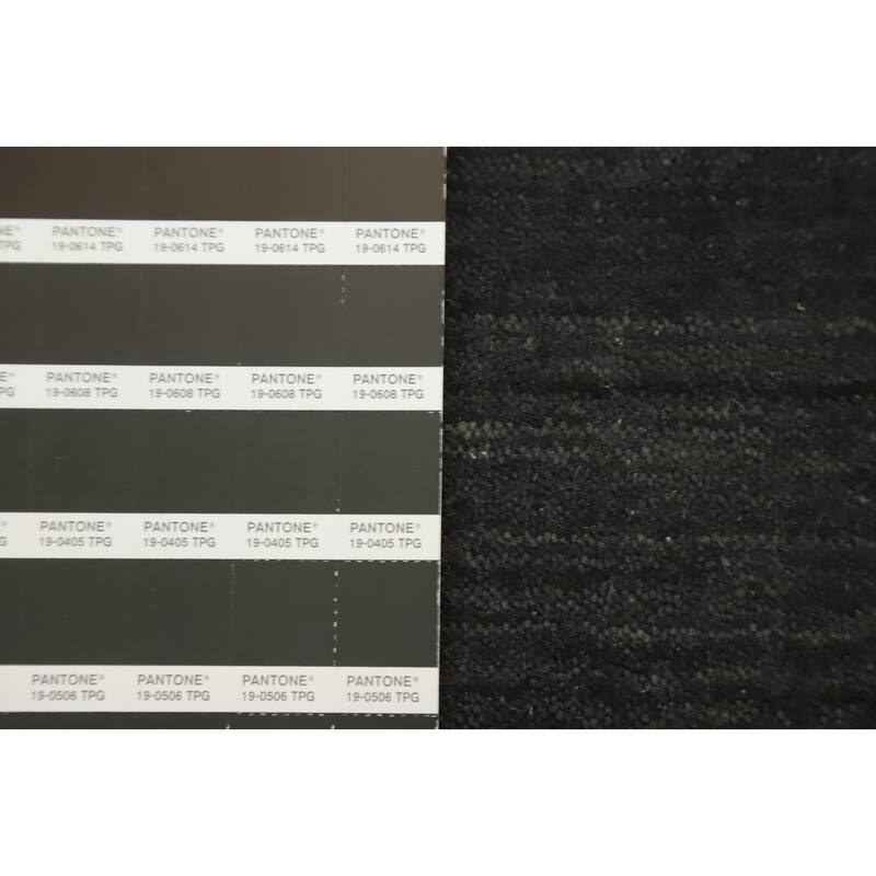 Hand Knotted Oriental 100% Wool Carpet Tribal Animal Pictorial Greys & Charcoal Gabbeh Area Rug - 3' 0'' X 2' 0''