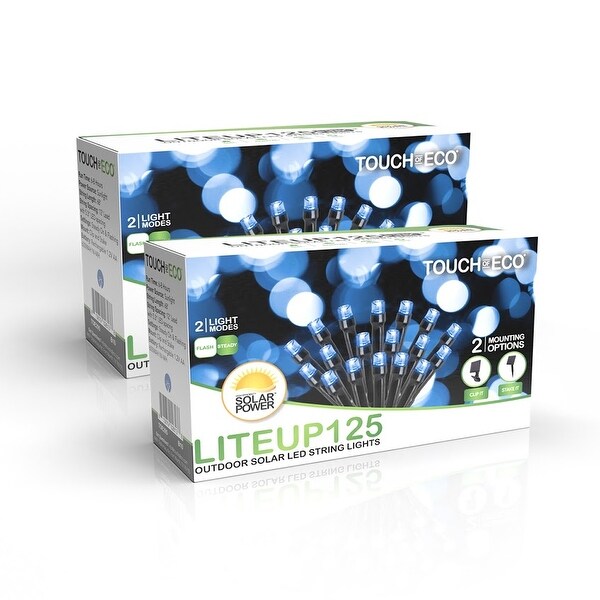 Touch of eco 125 solar led sales string light