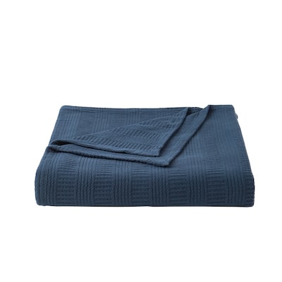 Nautica Rope Stripe Cotton Blanket