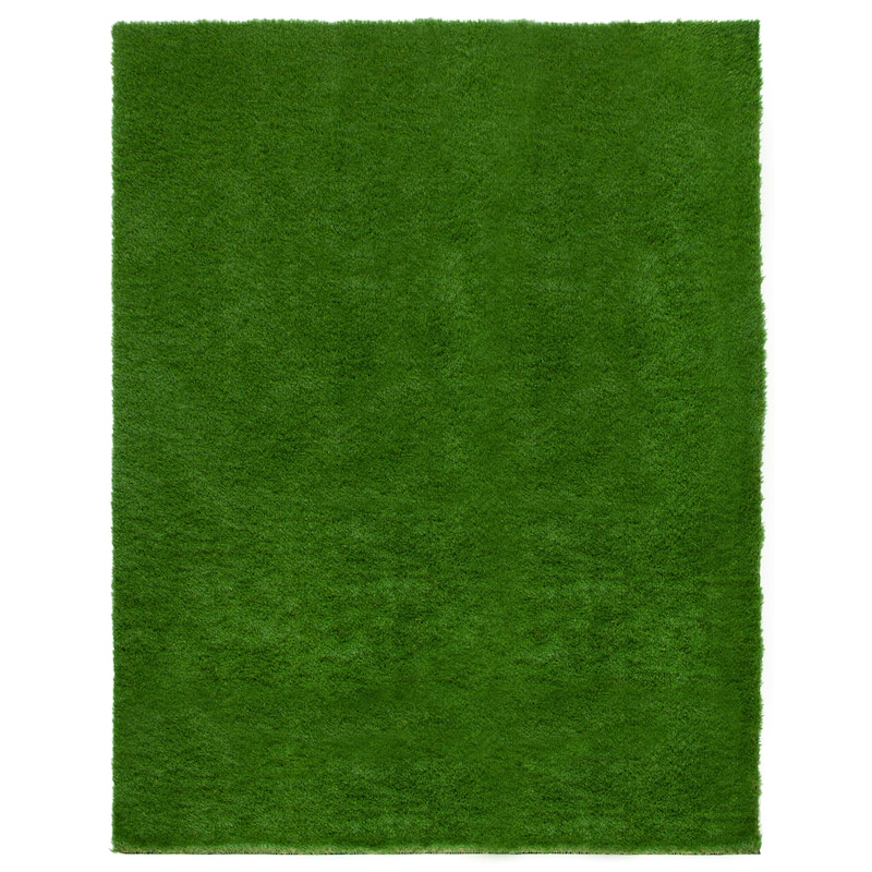 SAFAVIEH Vista Dzidra Turf Landscape Indoor/ Outdoor Waterproof Area Rug