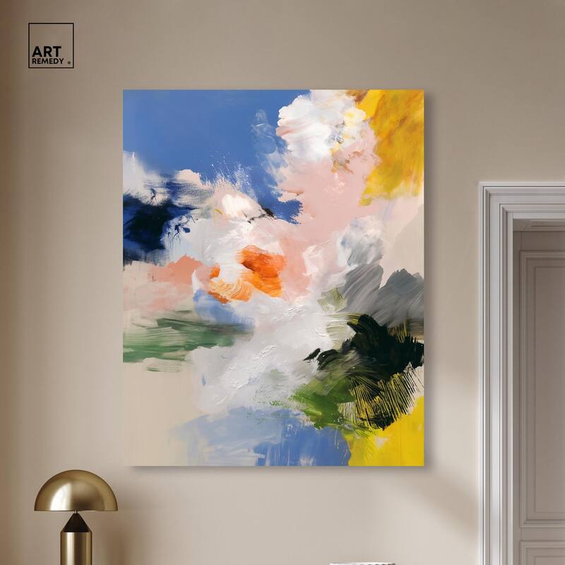 Clouds and Color I Canvas by Art Remedy, Gallery Wrapped