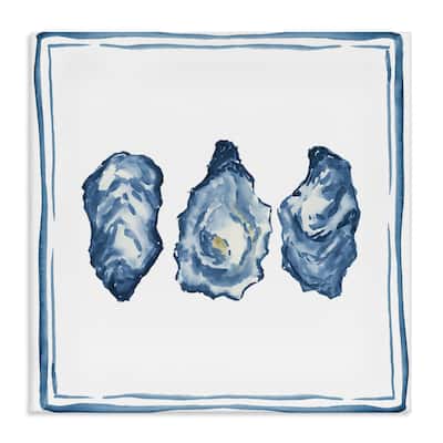 Stupell Oyster Shell Trio Canvas Wall Art Design By Lucille Price