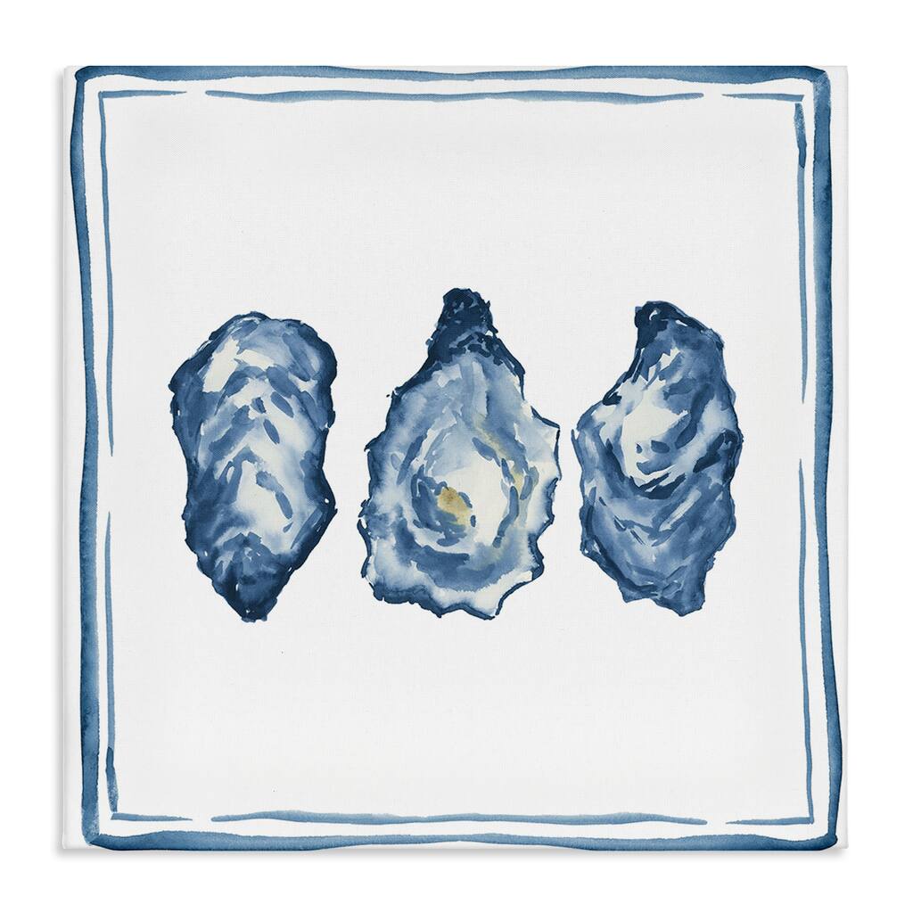 Stupell Oyster Shell Trio Canvas Wall Art Design By Lucille Price