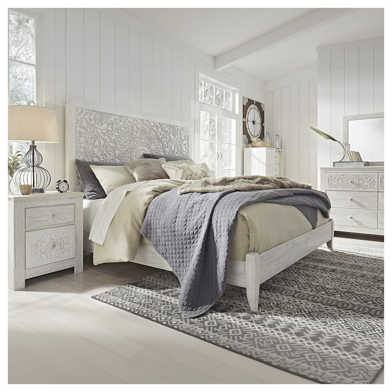 Paxberry King Panel Bed