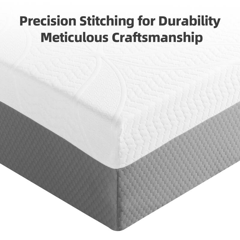 14-Inch Premium Mattress, Ultra-Breathable, Eco-Friendly, Antimicrobial, Ergonomic Zoned Support