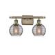 Option Antique Brass / Light Smoke Deco Swirl