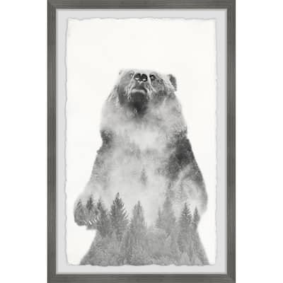 'Mountain Bear' Framed Painting Print