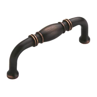 Granby 3 in (76 mm) Center-to-Center Oil-Rubbed Bronze Cabinet Pull - 10 Pack