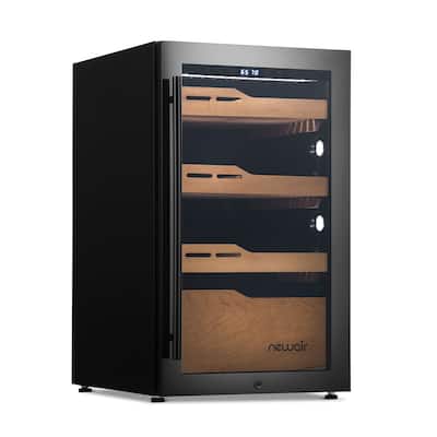 NewAir 840 Count Electric Cigar Humidor, Built-in Humidification System, Opti-Temp Heating and Cooling
