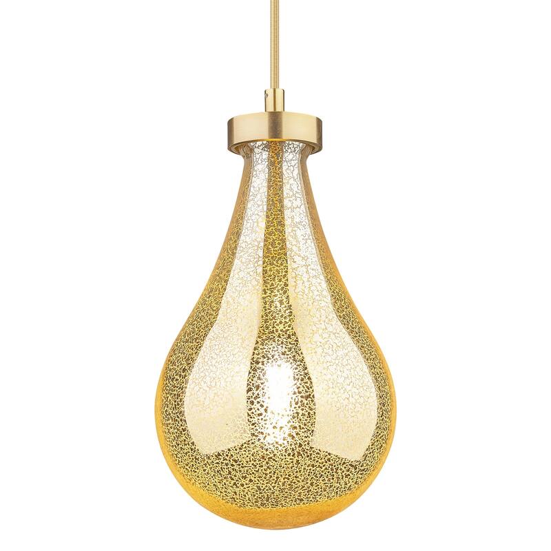 Innovations Lighting 451-1P-G451-7ME Owego 7" Wide Mini Pendant with - Champagne Bronze
