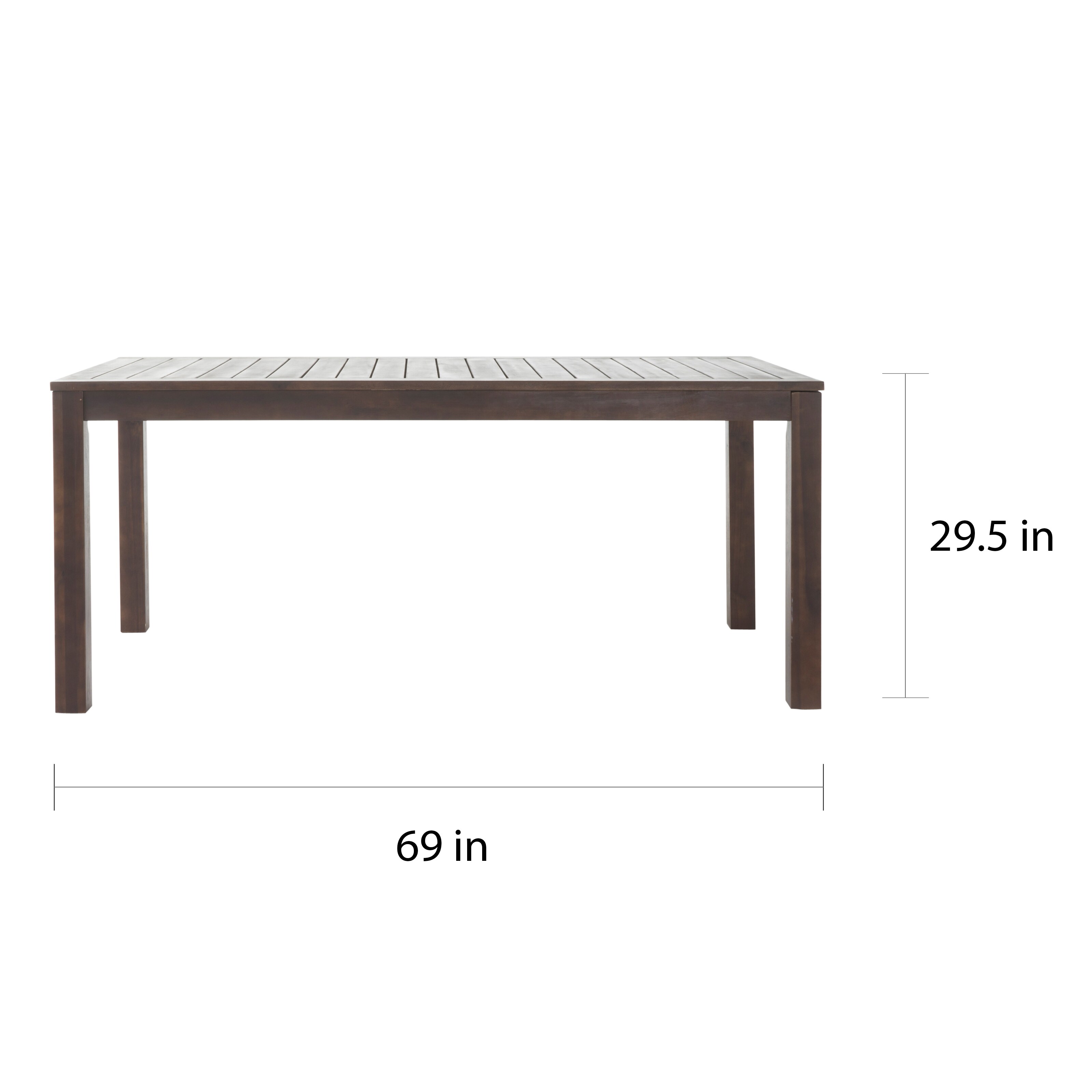 Manila Outdoor Acacia Wood Dining Table By Christopher Knight Home On Sale Overstock 13997837