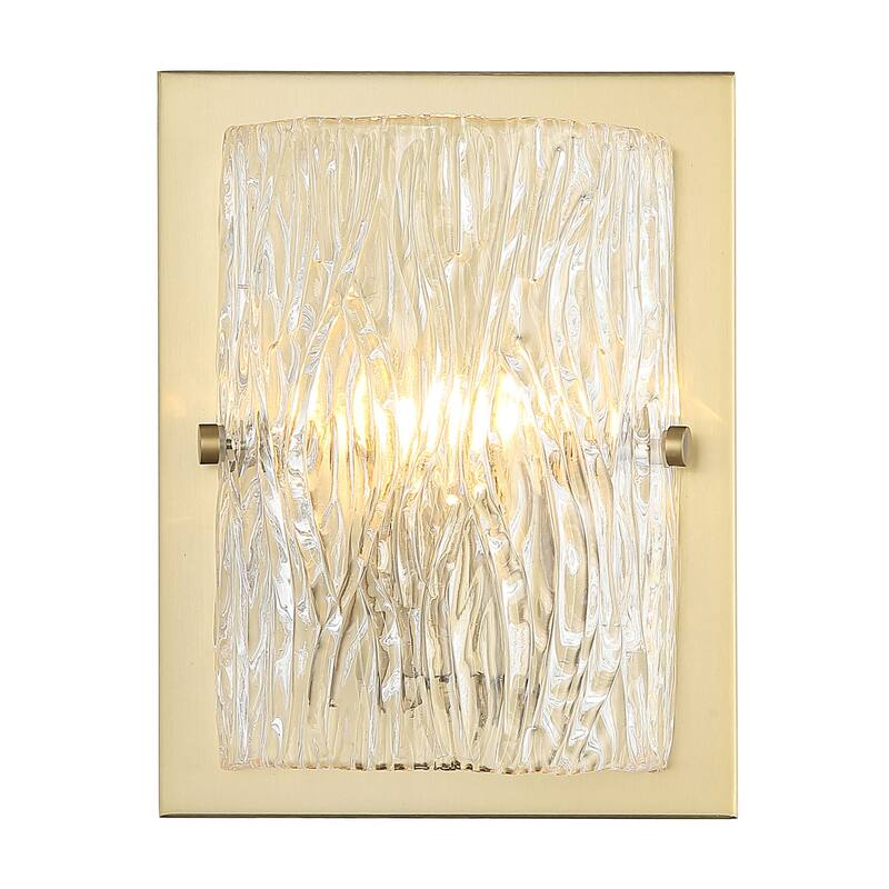 Varaluz Morgan 1-Light Sconce - Satin Brass