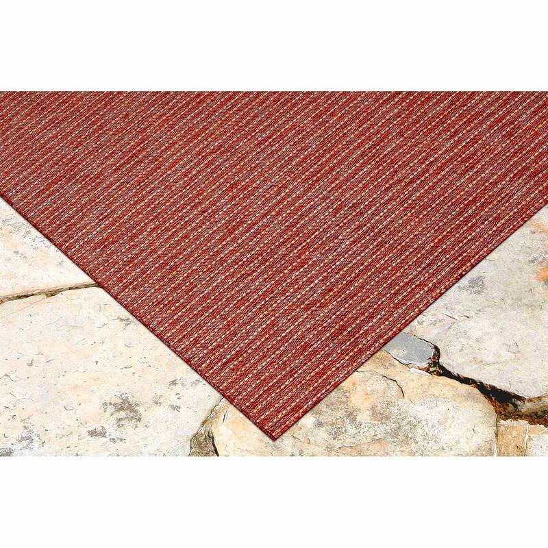 Liora Manne Carmel Textured Striped Indoor/ Outdoor Area Rug
